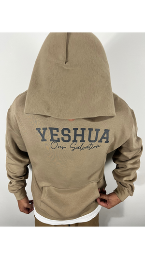 YESHUA - Relaxed Sandstone Hoodie
